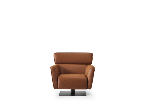 Picture of Brown colour, comfortable, 90x90x83 Venüs Armchair