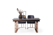 Picture of Kelly Dining Room Collection Smoked&Rose