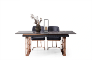 Picture of Kelly Dining Room Collection Smoked&Rose