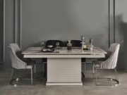 Picture of Kelly Dining Room Collection Cream&Black