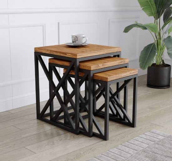 Picture of Real Wood 4002 Nesting Table 