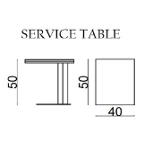 Picture of Rote Side&Service Table