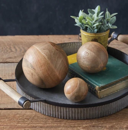 Picture of 3 Wooden Balls