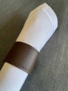 Picture of Leather Napkin Ring Set of 4