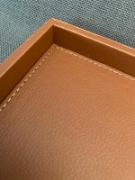 Picture of Leather Covered MDF Tray - Small