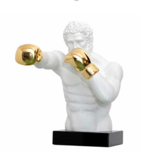 Picture of Boxer Decorative Statue