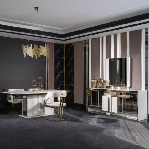 Picture of Versace touch, luxurious Versace Dİning Room Collection