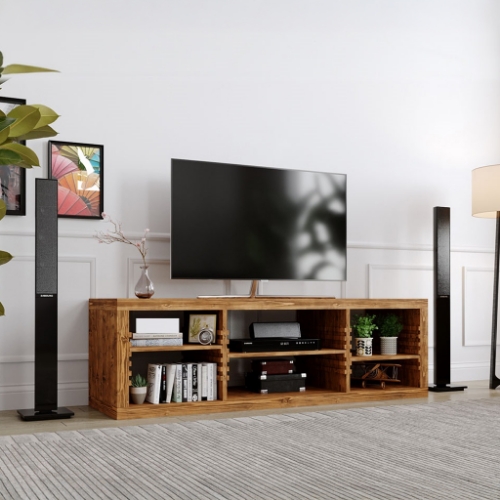 Picture of Real Wood 117 Media Unit