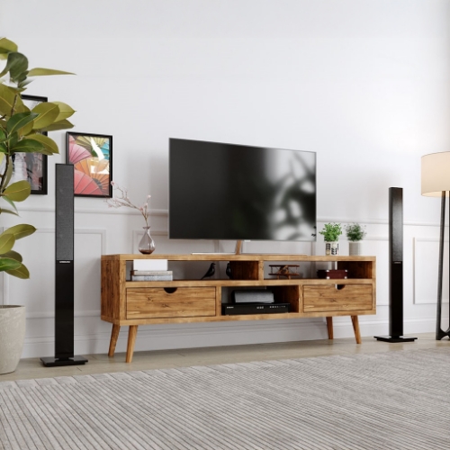 Picture of Real Wood 132 Media Unit