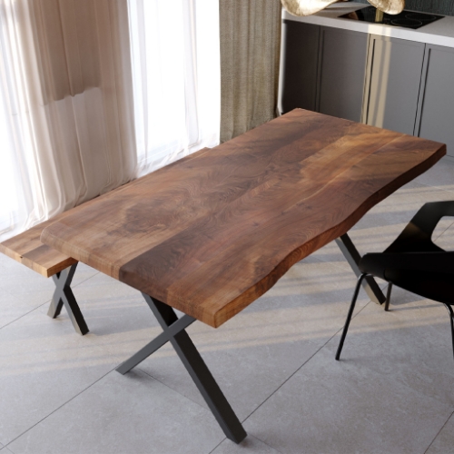 Picture of Real Wood Walnut Dining & Meeting Table